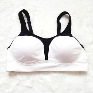 White/Black Champion Sports Bra